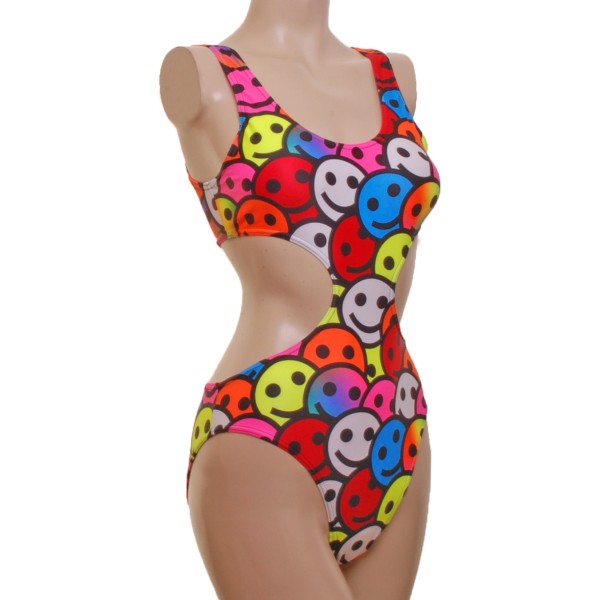 Smiley Faces Leotard One Piece 