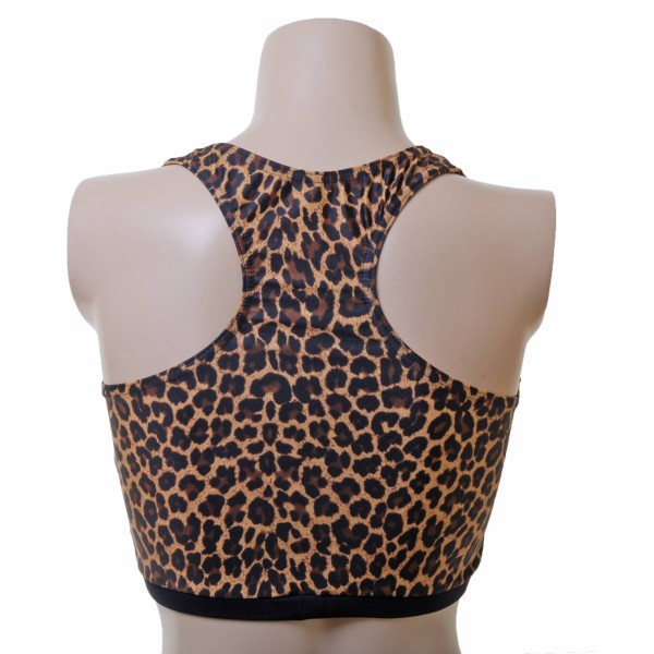 Leopard Print Crop Top