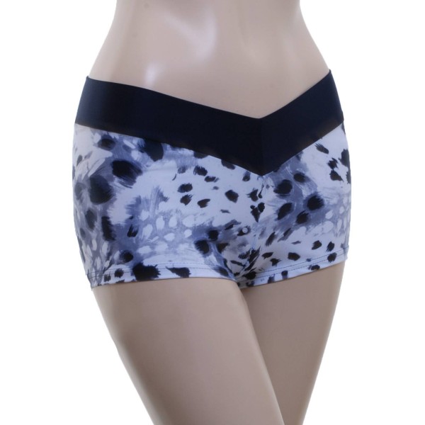 Snowcat Pole Fitness Wear Top and Shorts