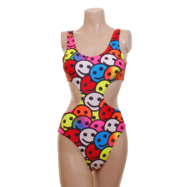 Smiley Faces Leotard One Piece 