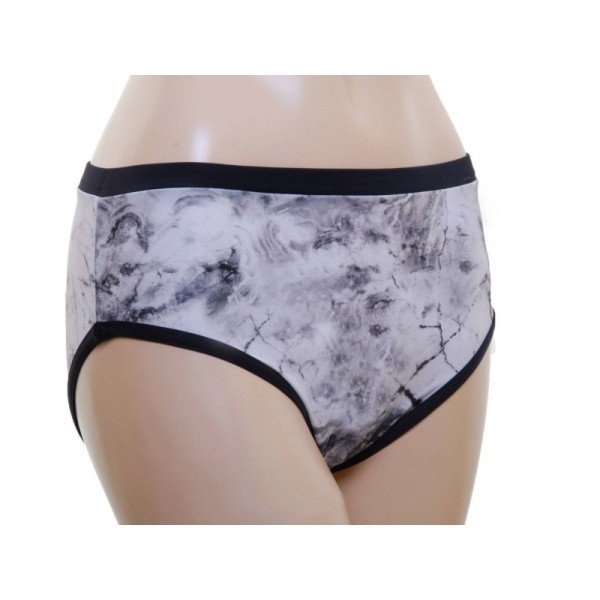 Grey Marble Pole Shorts 