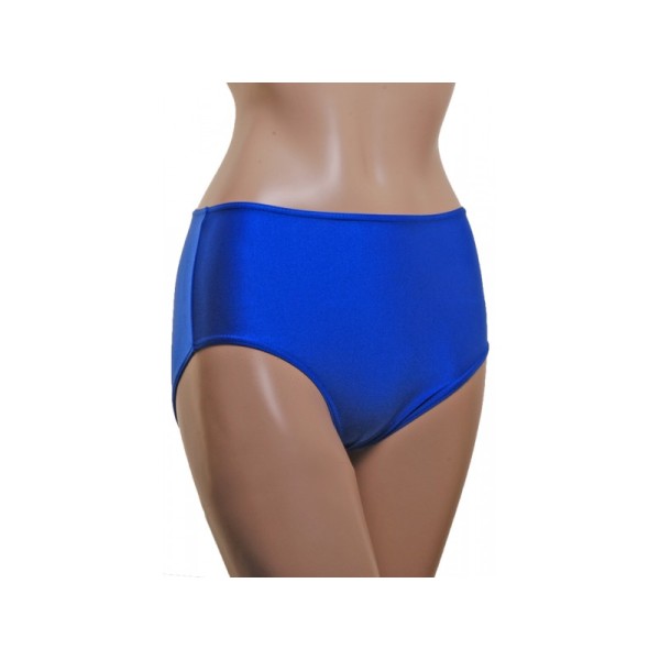 Royal Blue High Waist Pole Shorts 