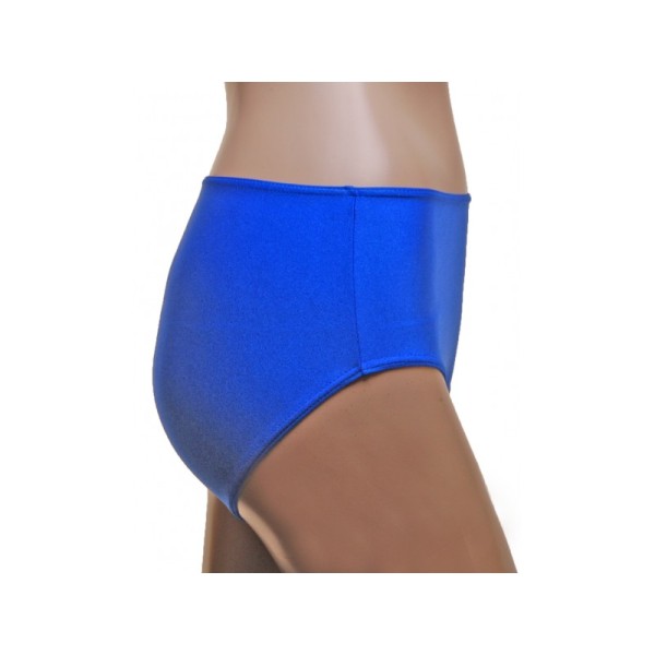 Royal Blue High Waist Pole Shorts 