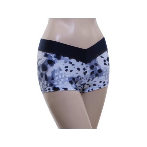 Snowcat Print Pole Shorts